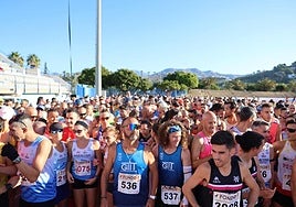 Salida de la prueba en la edición anterior de la prueba sexitana.