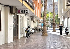 Actual Pasaje de la Carrera donde el doctor pasaba consulta.