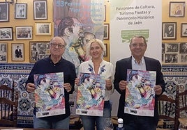 Alfonso Ibáñez, María Espejo e Isidro Cabrera.