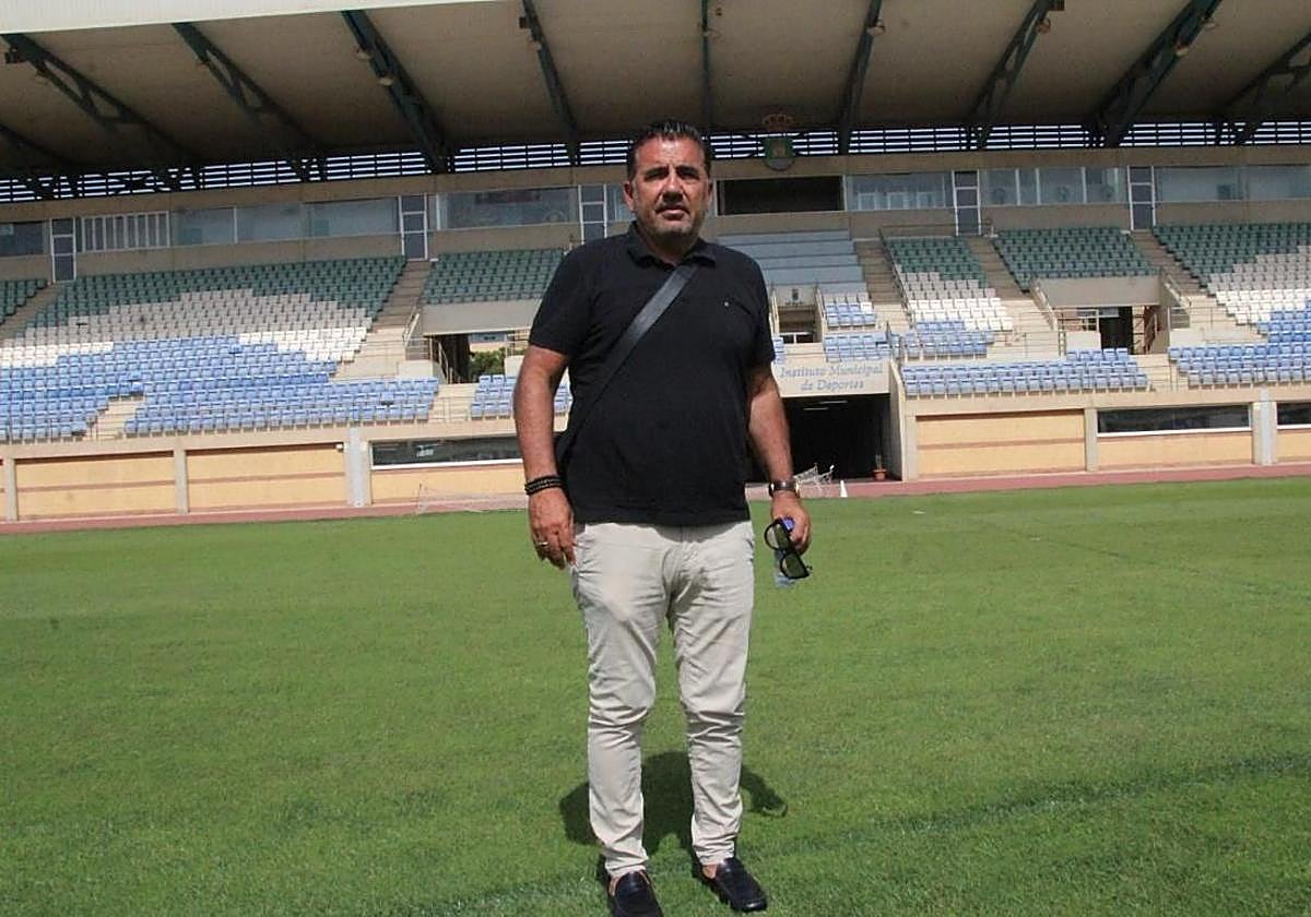 Alejandro Bouza el día que 'desembarcó' en El Ejido para hacer un proyecto grande.