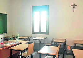 Una de las aulas que será espacio de formación para los futuros alumnos.