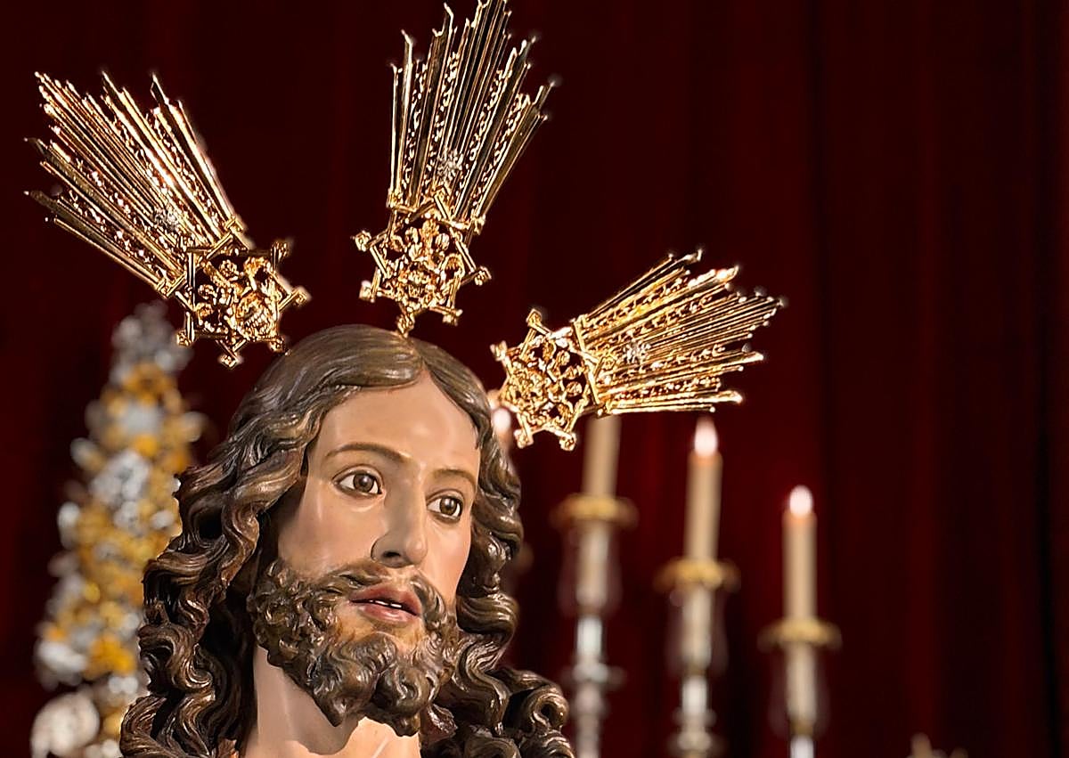 Imagen secundaria 1 - Las imágenes de la restauración del Señor de la Santa Cena y la Virgen de la Victoria