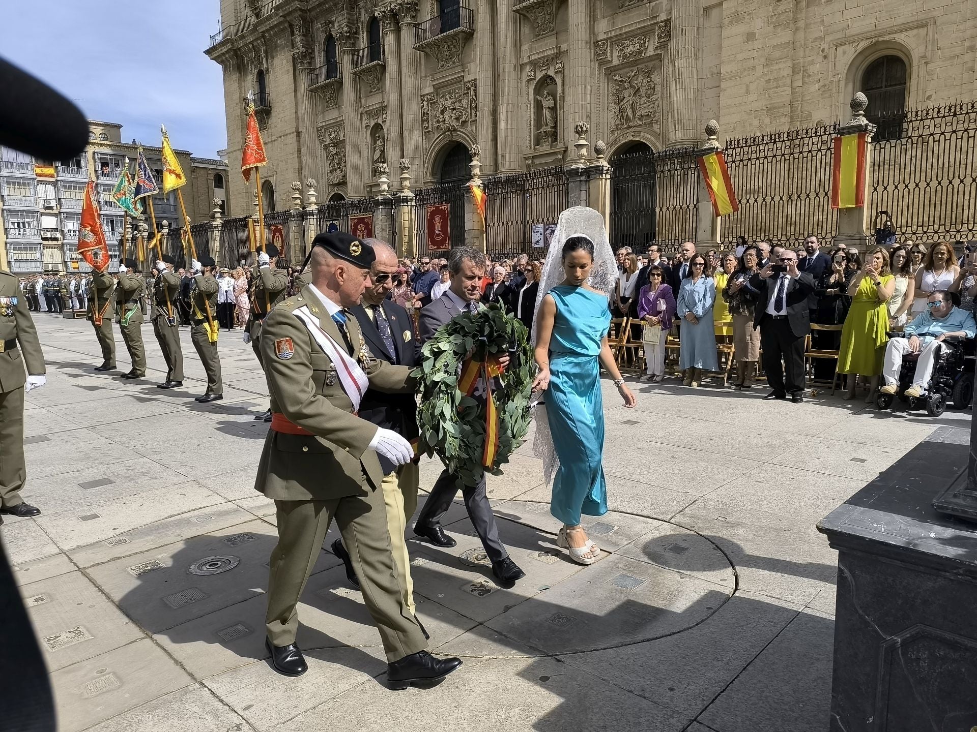 Las imágenes de los 450 civiles que juran bandera en Jaén