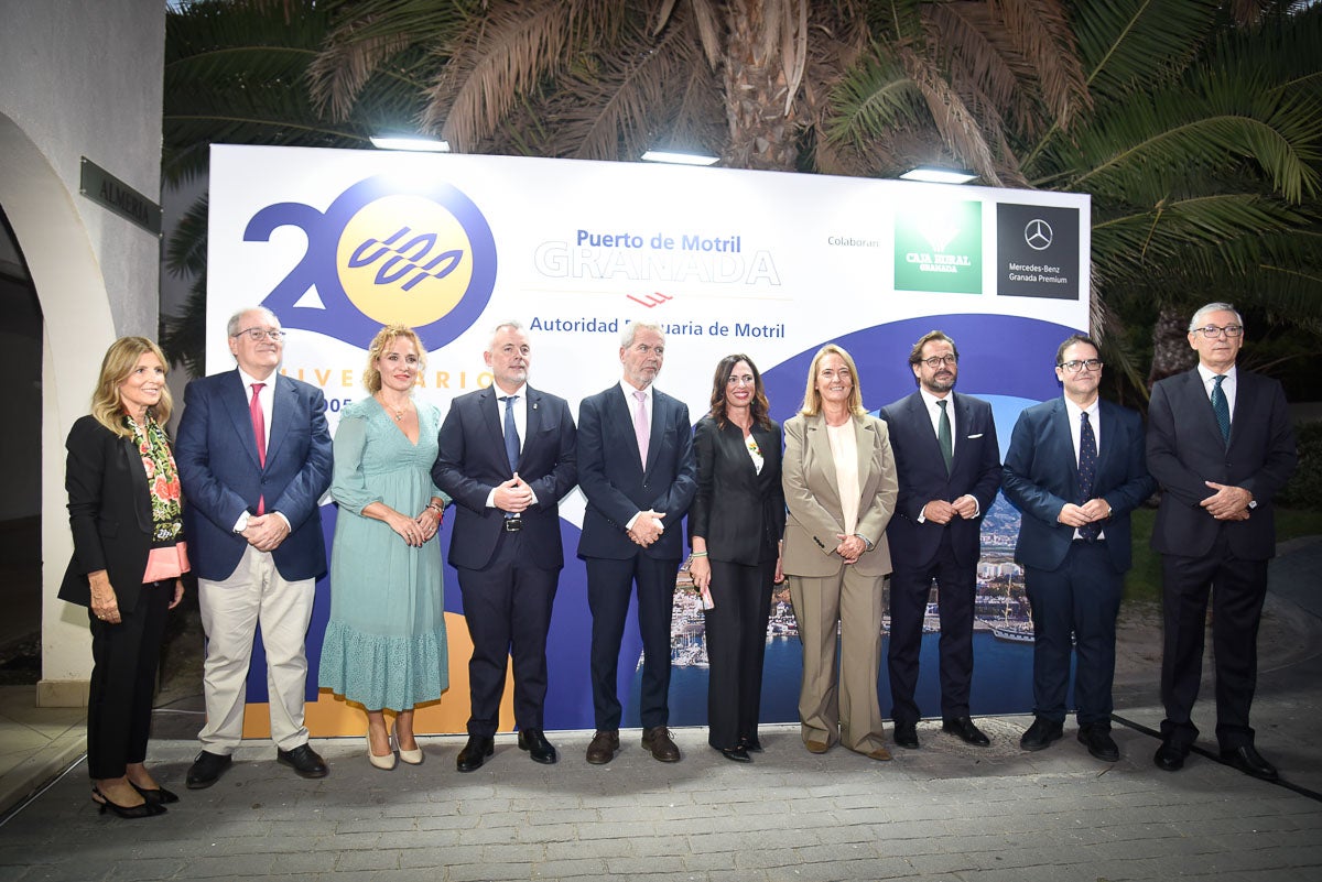 La gala del 20º aniversario de la Autoridad Portuaria de Motril, en imágenes