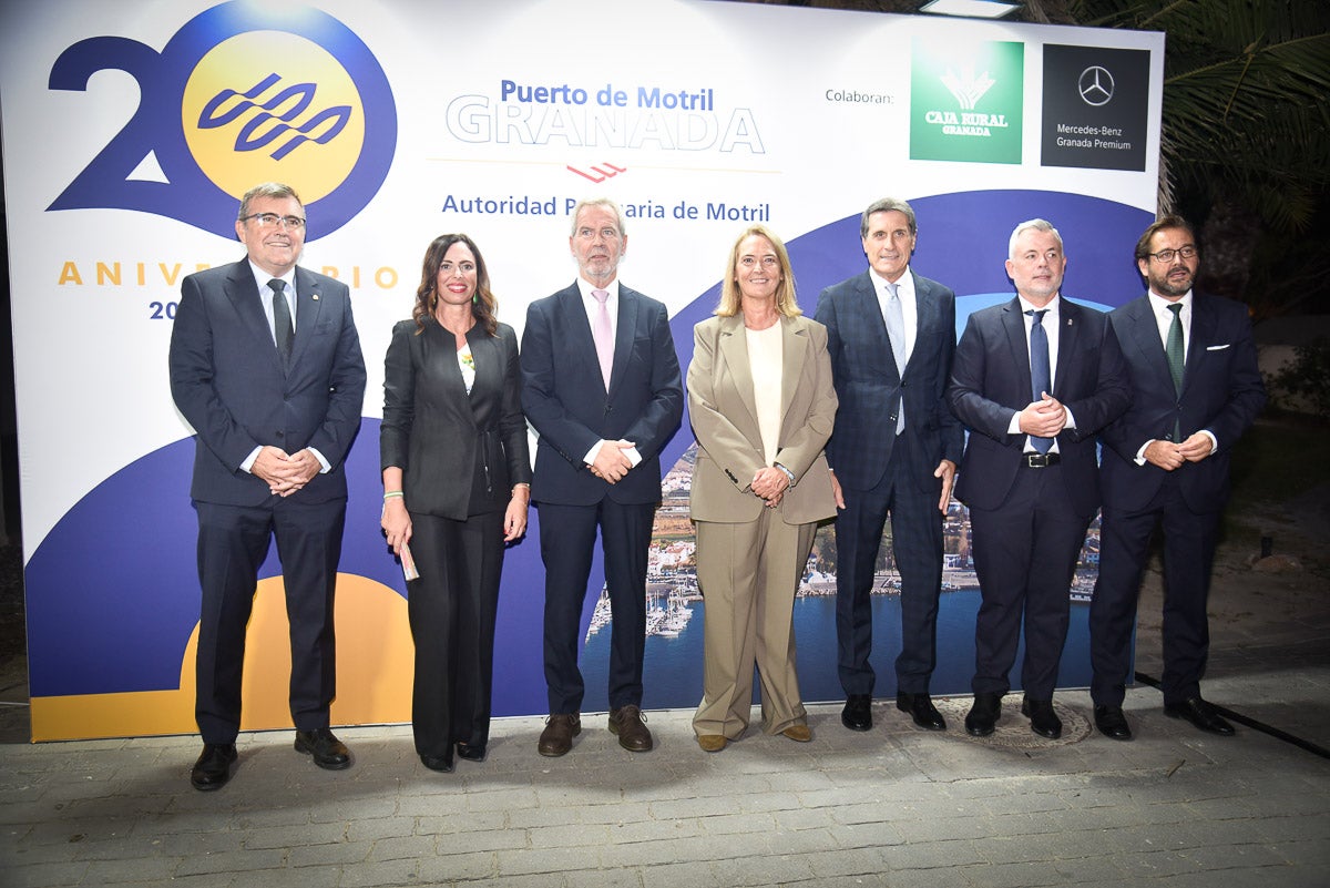La gala del 20º aniversario de la Autoridad Portuaria de Motril, en imágenes