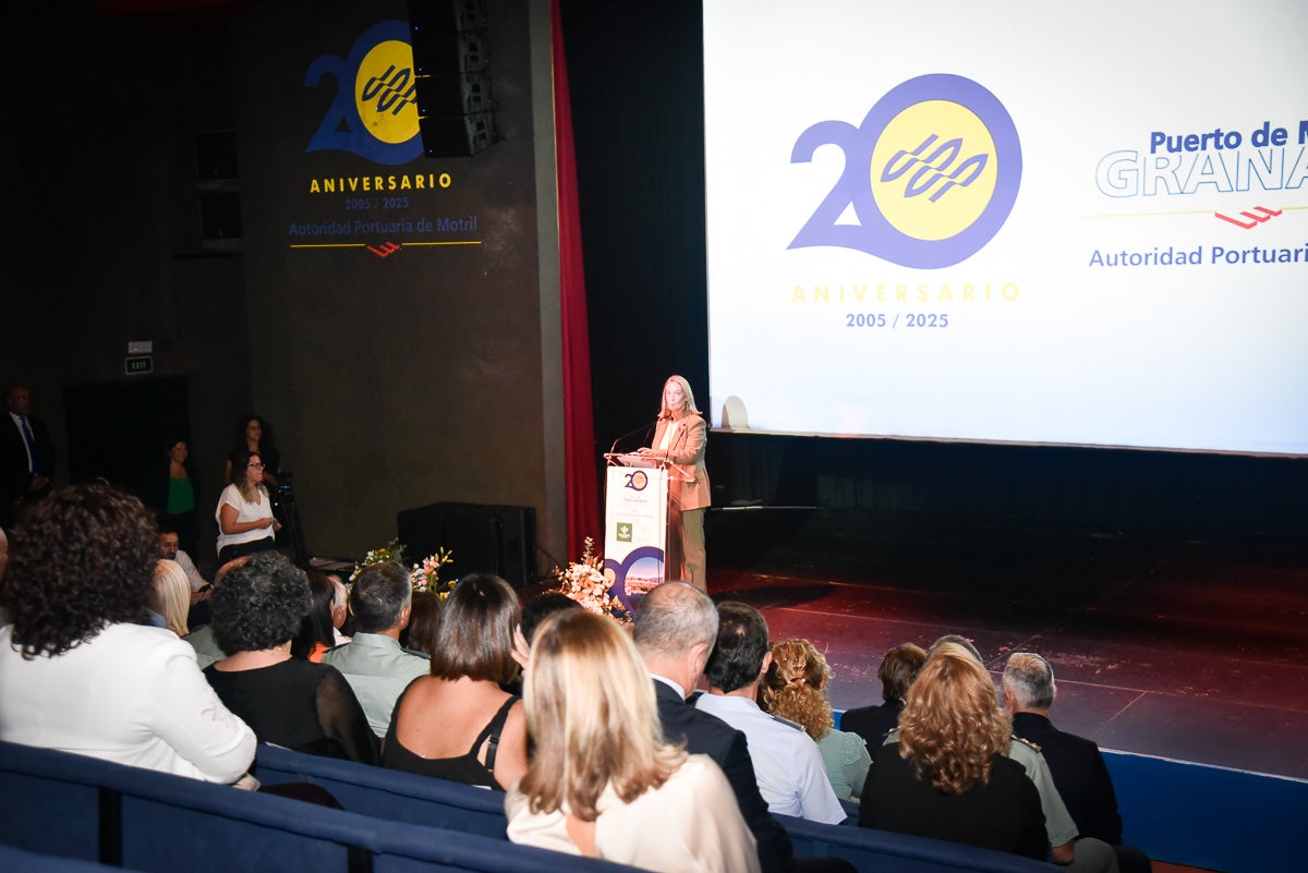 La gala del 20º aniversario de la Autoridad Portuaria de Motril, en imágenes
