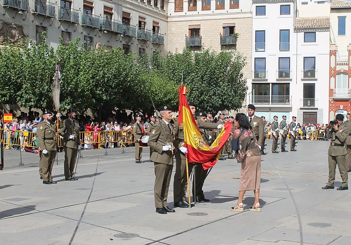 Las imágenes de los 450 civiles que juran bandera en Jaén