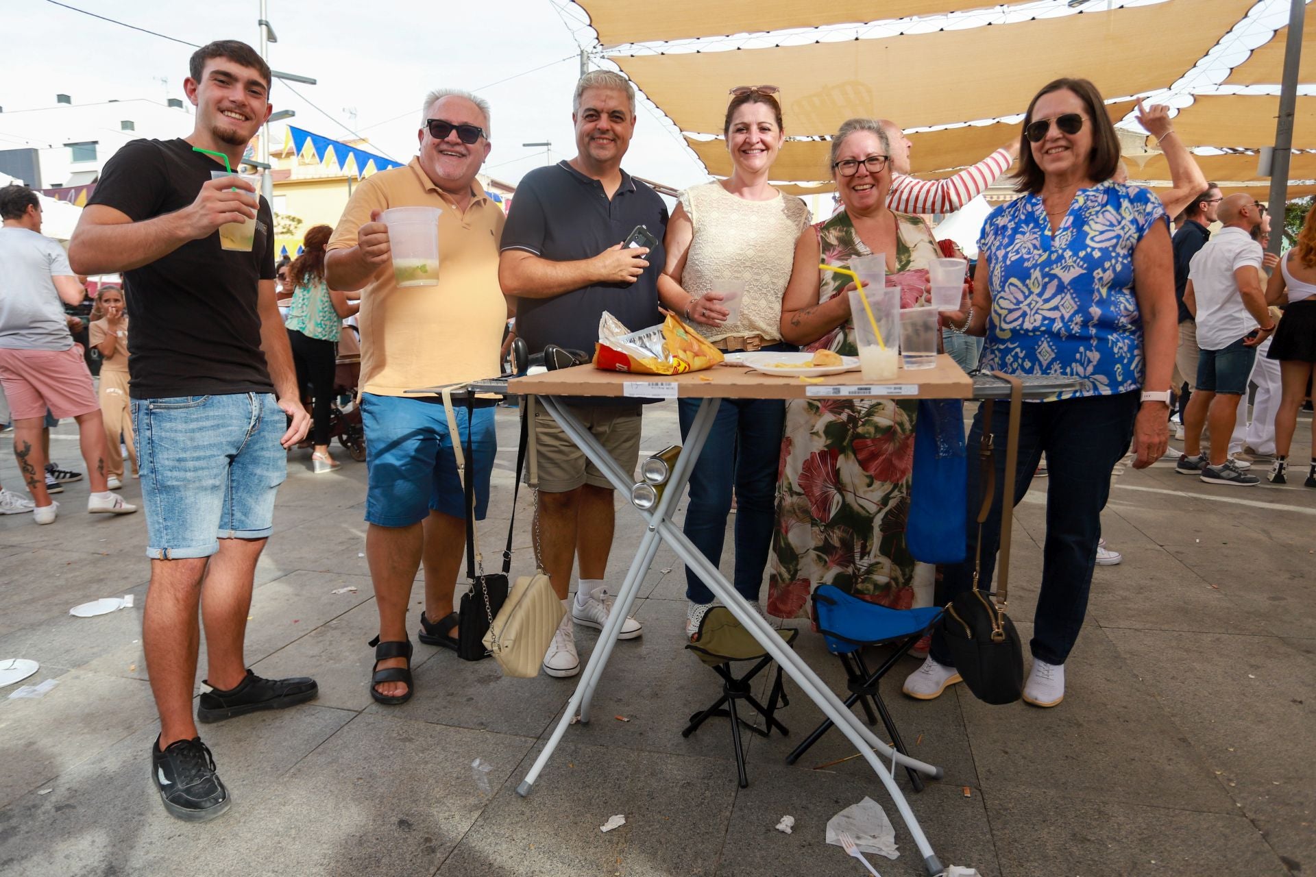 Las imágenes del ambiente en las fiestas de Armilla