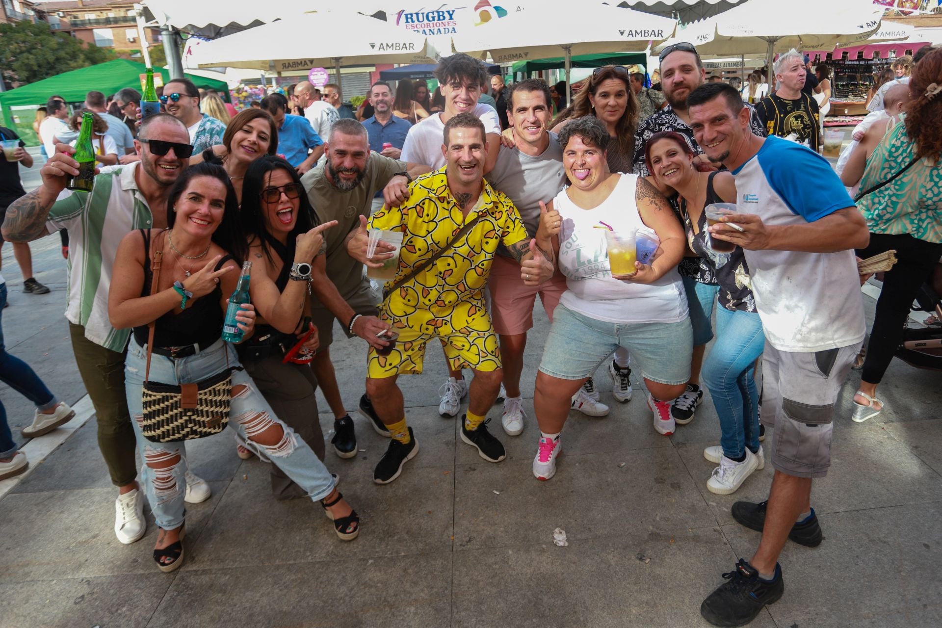 Las imágenes del ambiente en las fiestas de Armilla