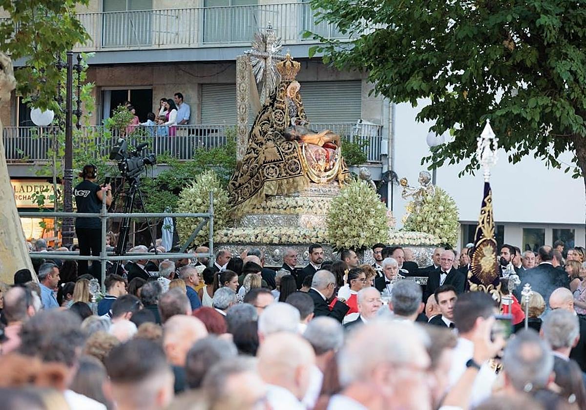 Procesión de la Virgen de las Angustias.