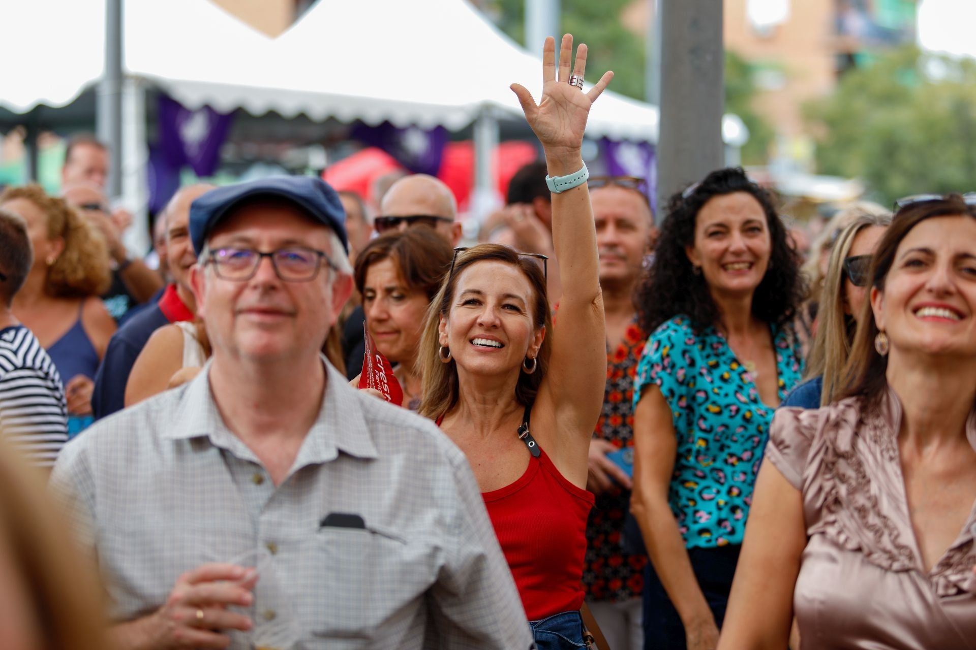 Las imágenes del ambiente en las fiestas de Armilla
