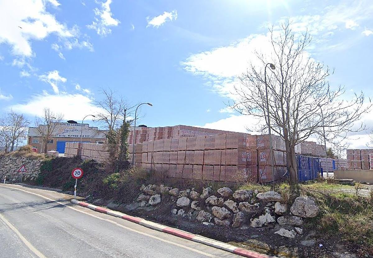 Fabrica de ladrillos en la que ha ocurrido el suceso.