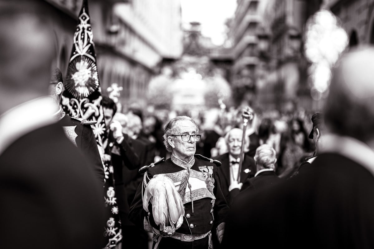 Las imágenes más íntimas de la procesión de la Virgen de las Angustias