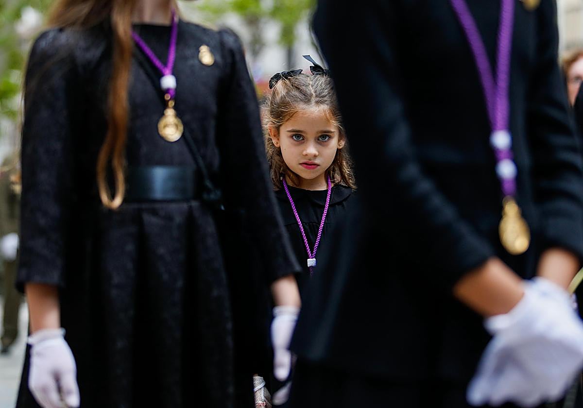 Las imágenes de la procesión de la Patrona por las calles de Granada