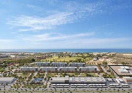 Imágenes del futuro Cabo Gata Plaza