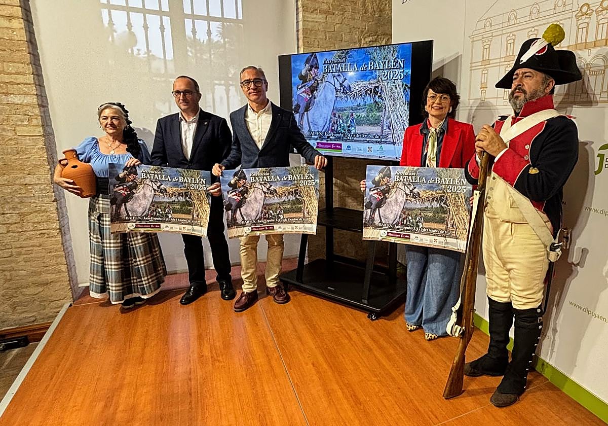 Presentación en la Diputación de Jaén.