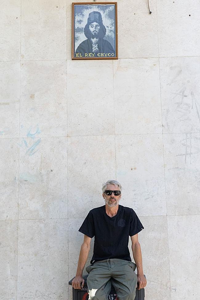 La pared, con Nacho y Boabdil.