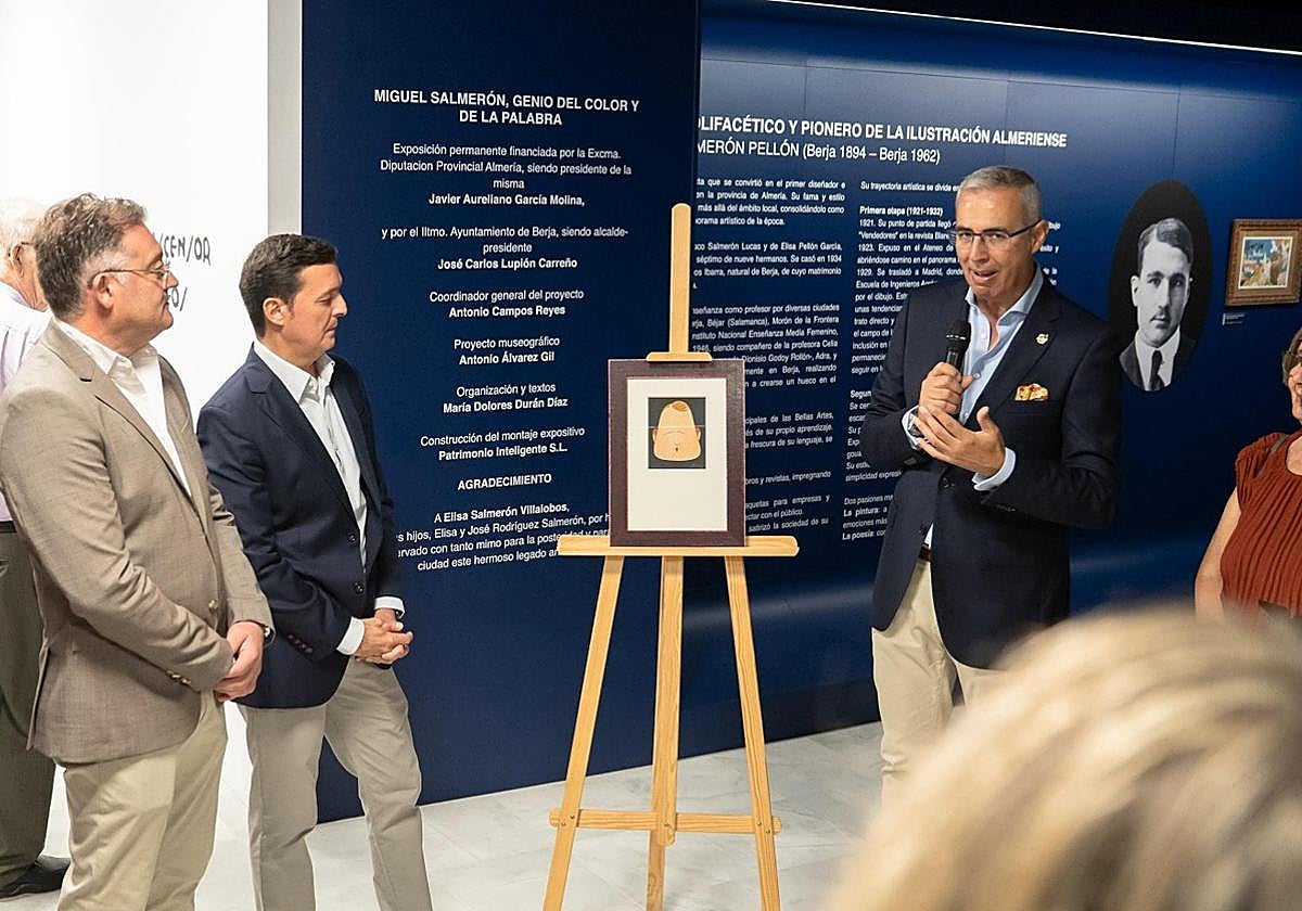 Antonio Campos, en uno de los últimos actos públicos.