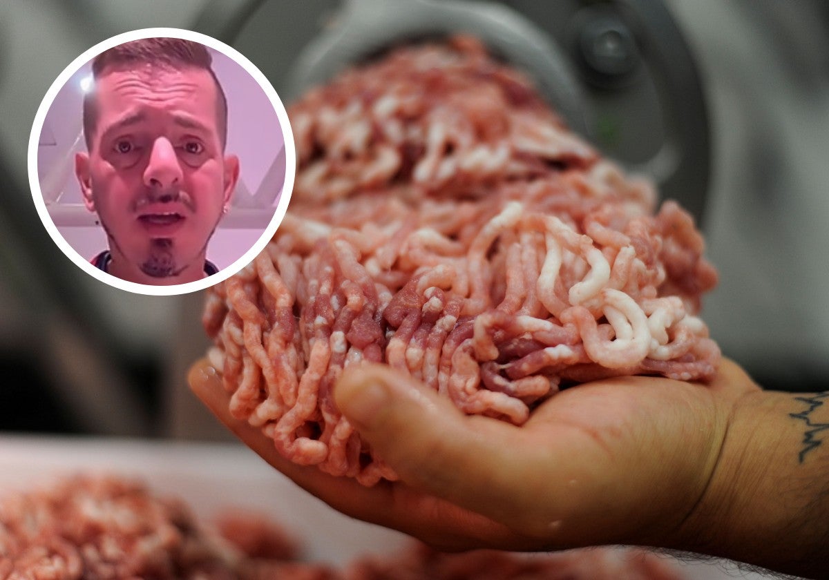 Este carnicero tiene la clave para que la carne picada no se eche a perder