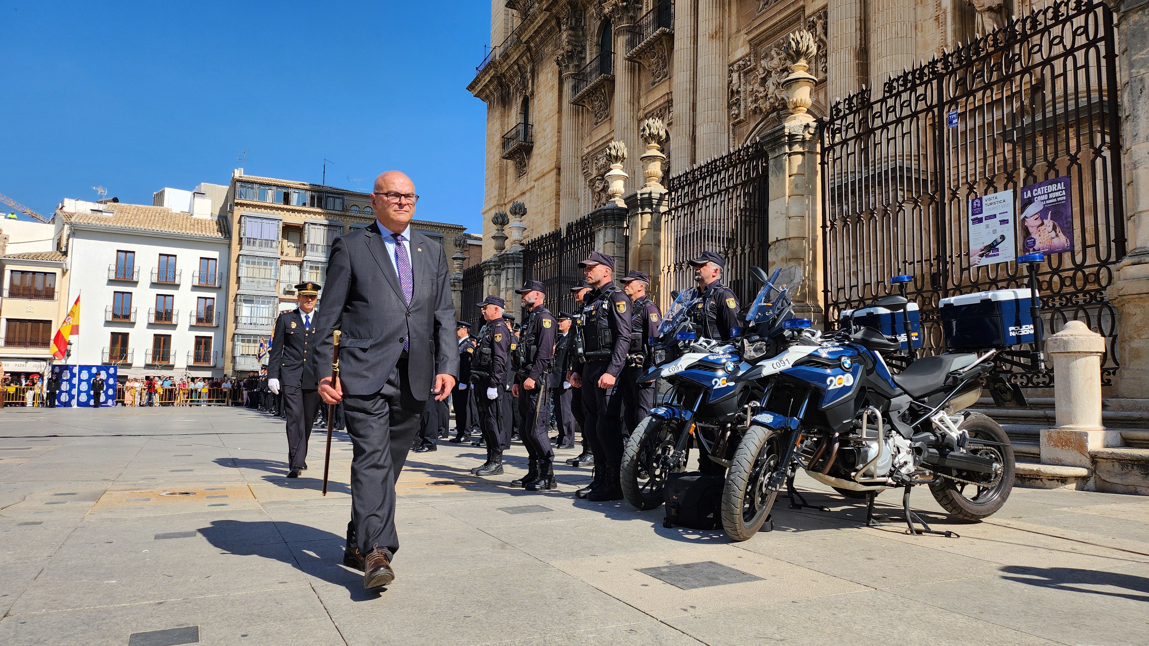 Las imágenes de la Policía Nacional de Jaén en su día grande