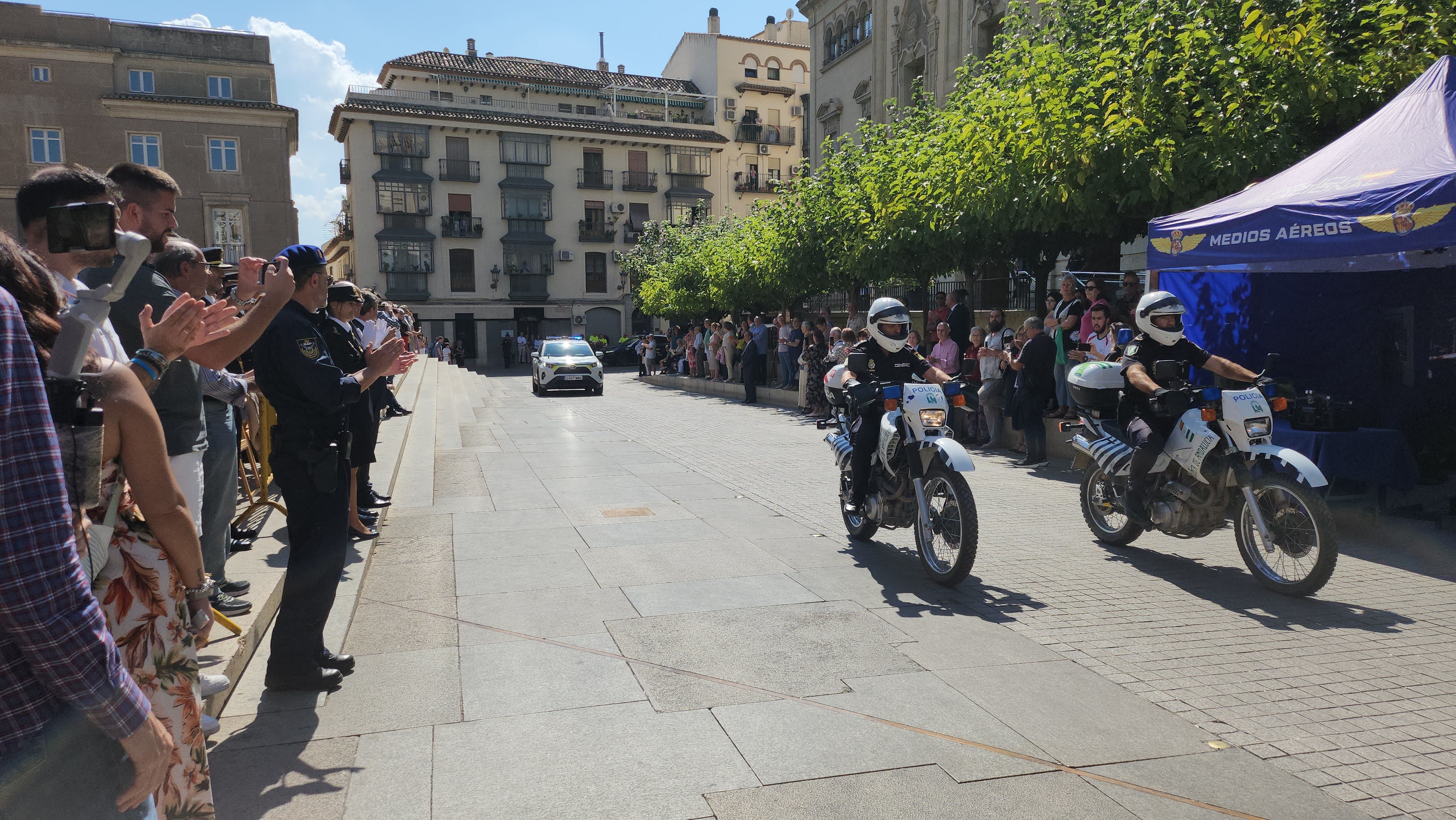 Las imágenes de la Policía Nacional de Jaén en su día grande