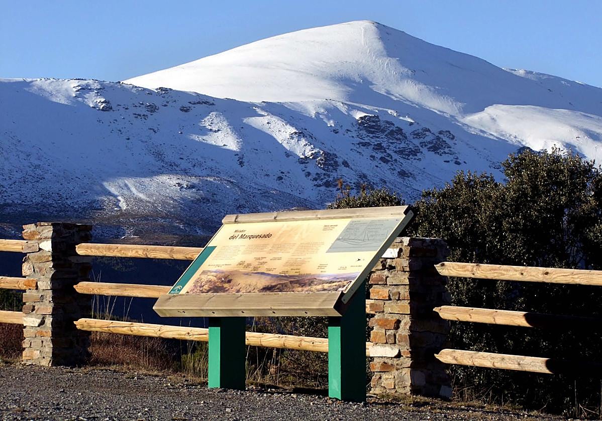 Las vistas desde el Puerto de la Ragua.