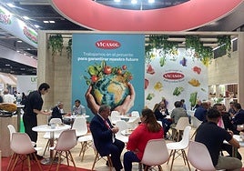 Exterior del stand de la cooperativa Vicasol en Fruit Attraction.