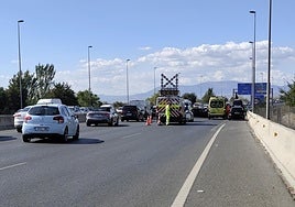 Accidente del microbús en la GR-30.