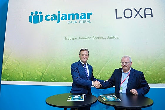 Firma del convenio San Isidro de Loja.