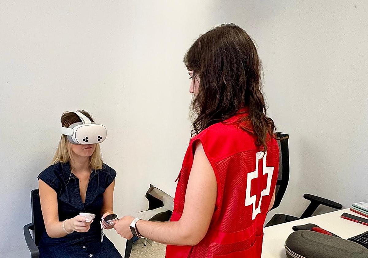 Las gafas de realidad virtual, un recurso terapéutico para personas con enfermedades avanzadas