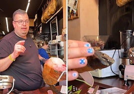 El truco de un camarero para saber si un jamón de calidad.