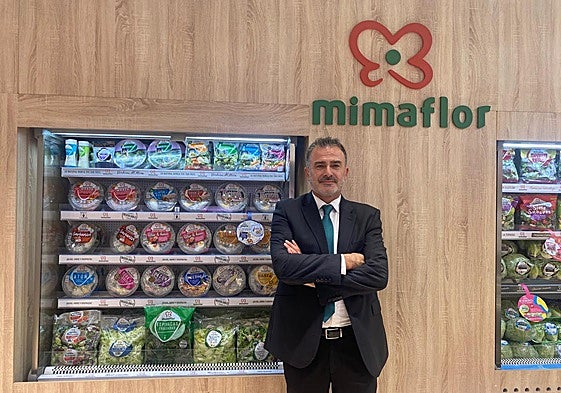 El director Comercial y de Marketing de Primaflor, Carlos Olmos.