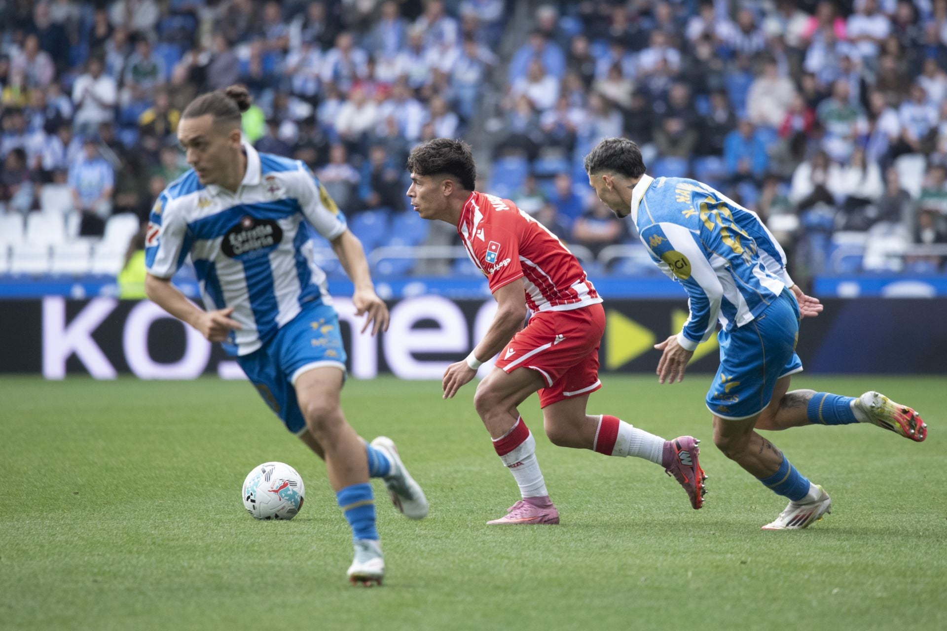 Cabeza y corazón en Riazor