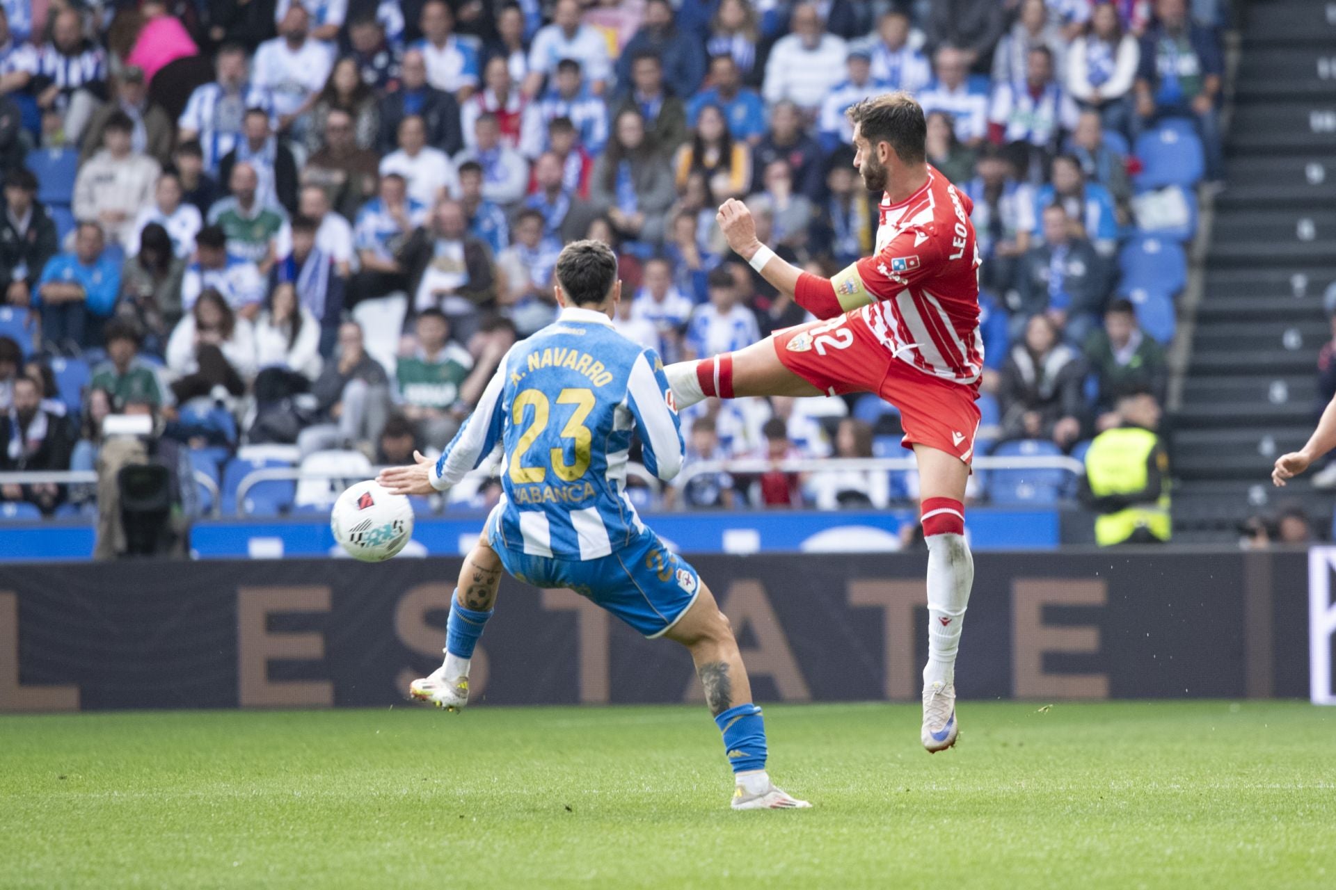 Cabeza y corazón en Riazor
