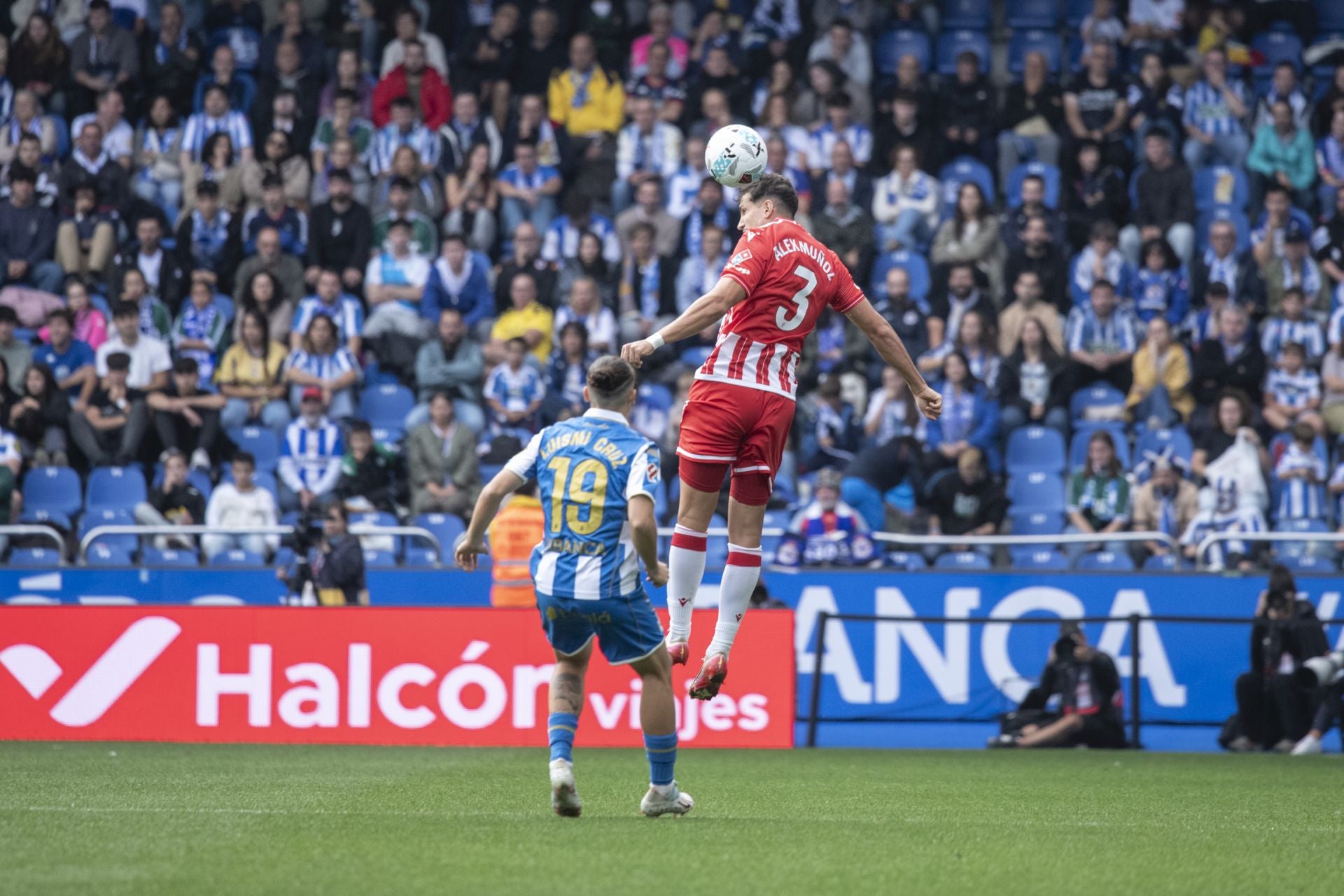 Cabeza y corazón en Riazor