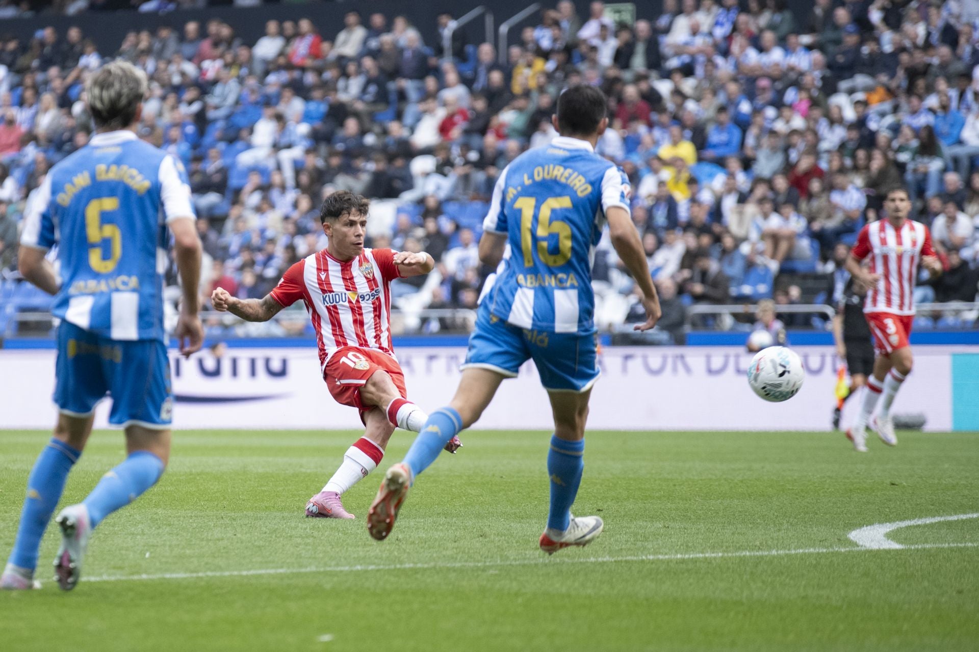 Cabeza y corazón en Riazor