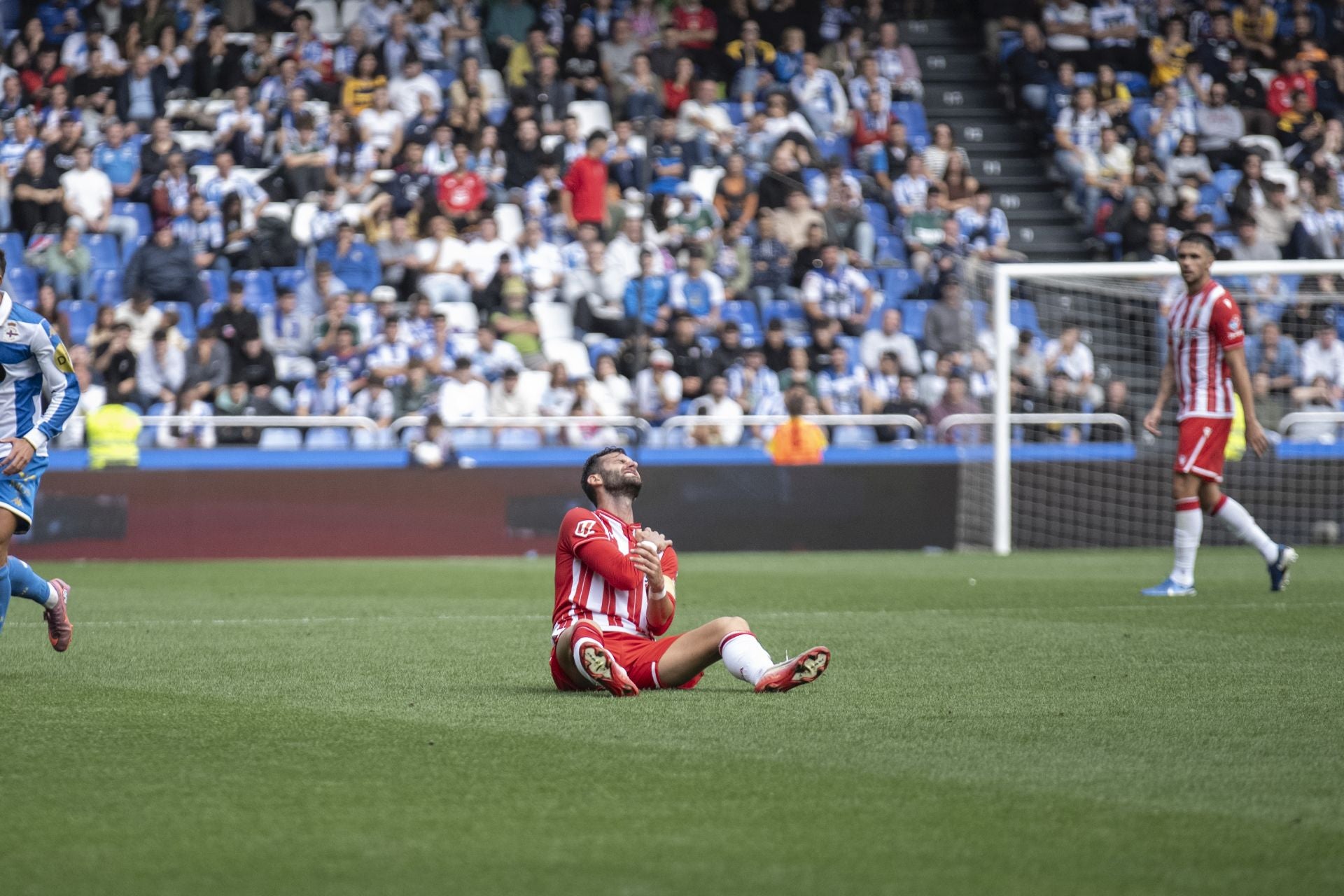 Cabeza y corazón en Riazor