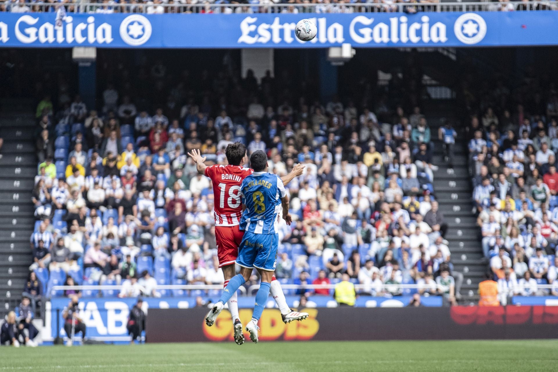 Cabeza y corazón en Riazor