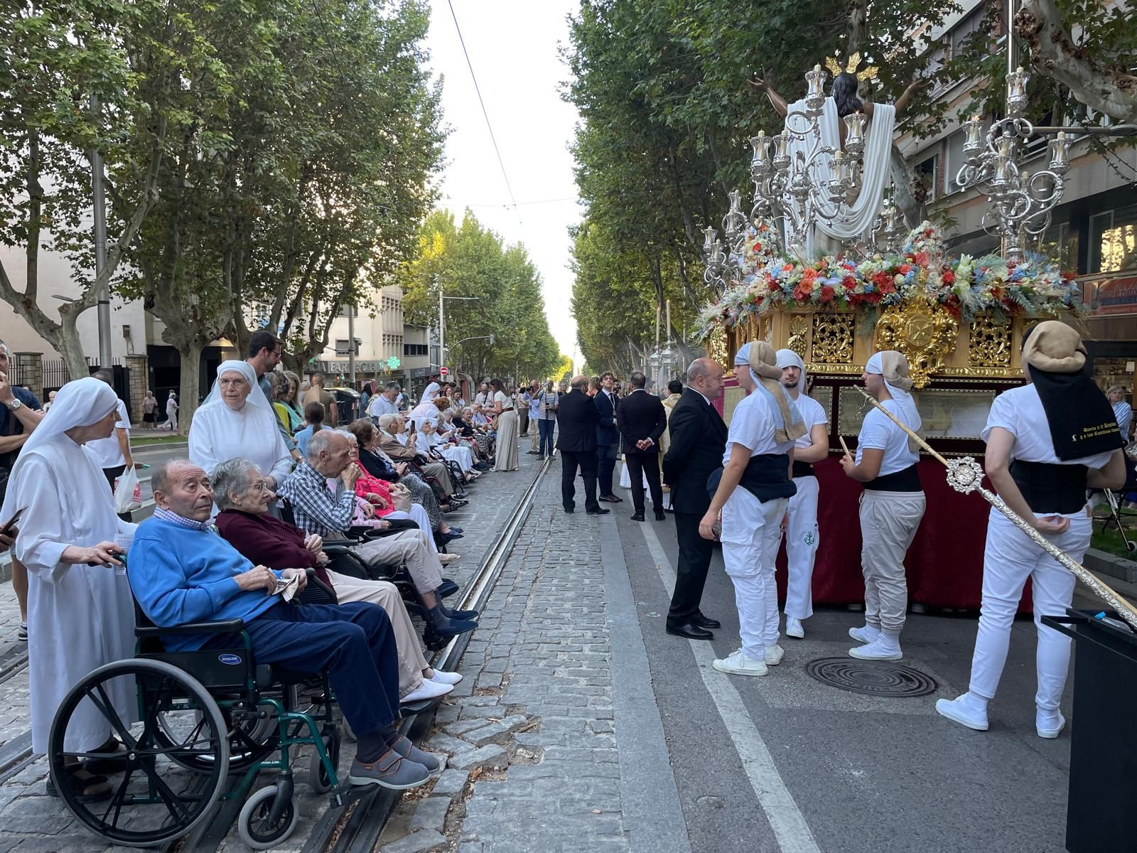 Las imágenes de los cristos y vírgenes que han participado en la Magna de Jaén