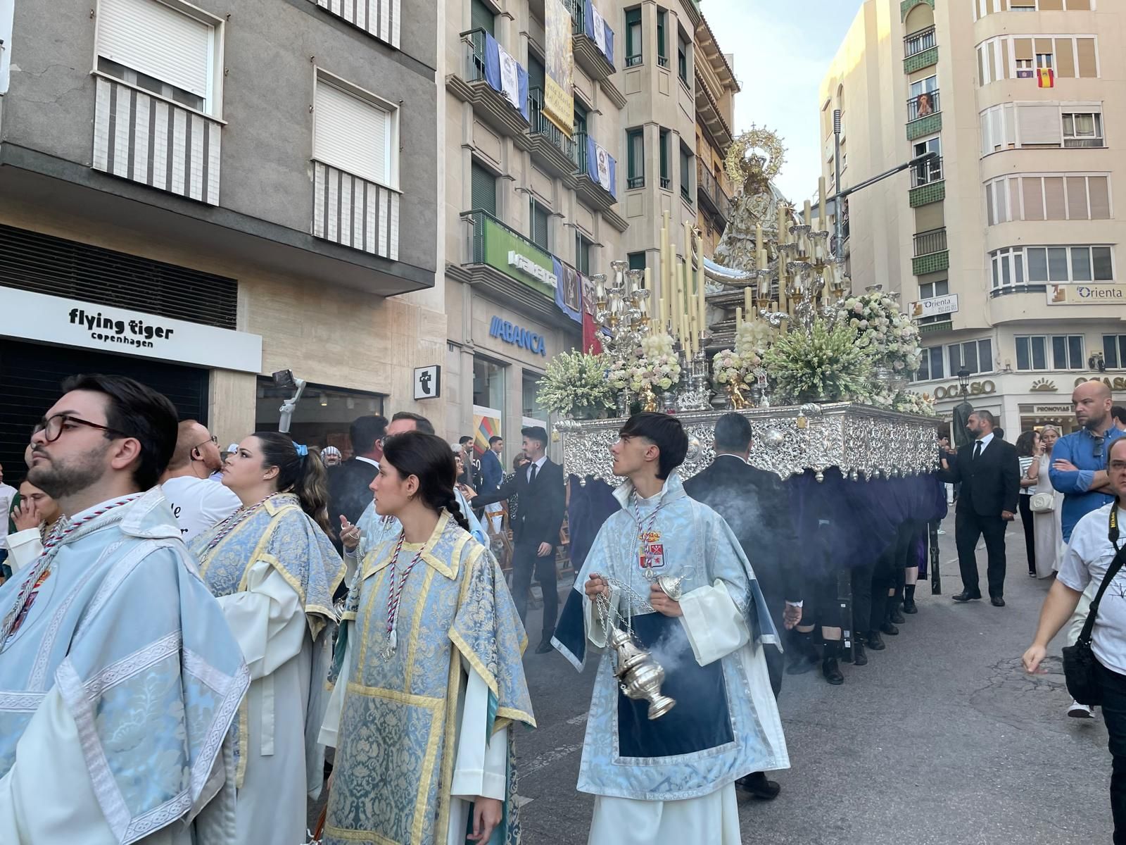 Las imágenes de los cristos y vírgenes que han participado en la Magna de Jaén