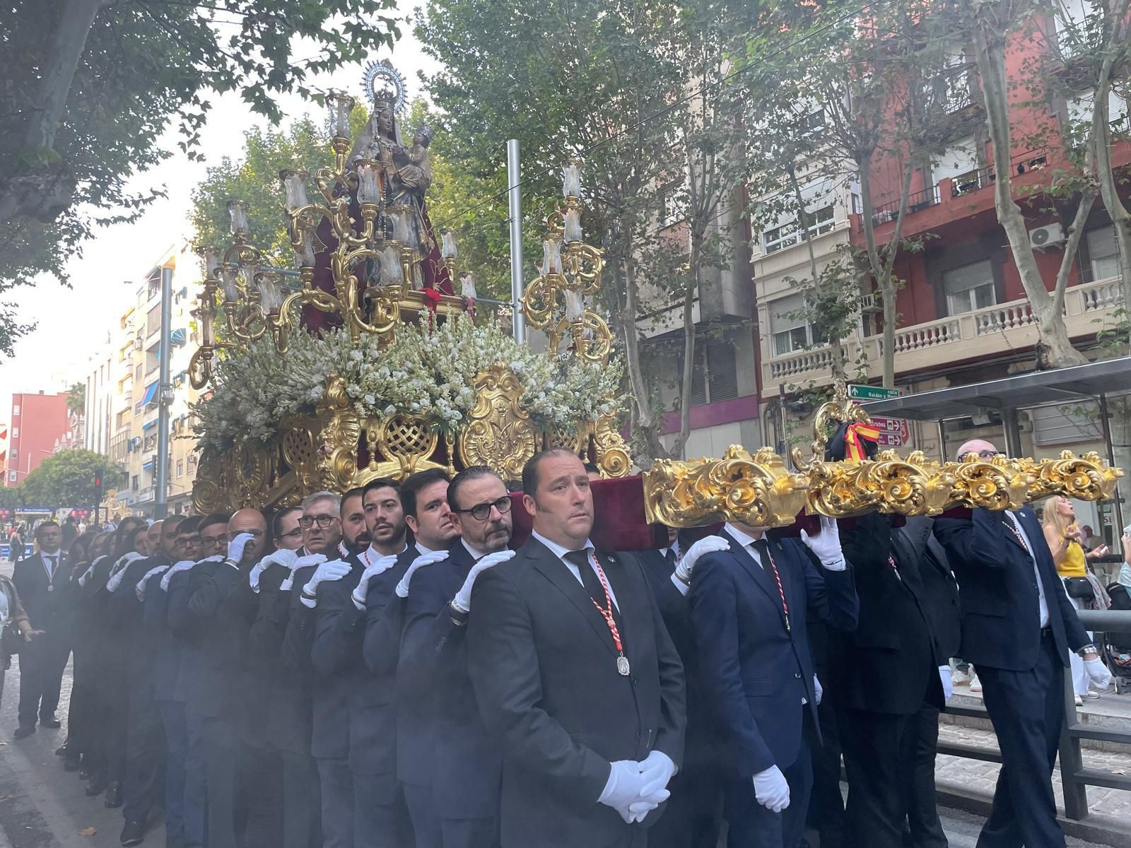 Las imágenes de los cristos y vírgenes que han participado en la Magna de Jaén