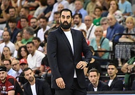Ramón Díaz, durante el partido.