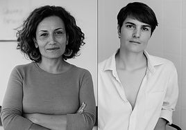 Ahlam Bsharat y Nikki Dekker, ganadoras de las residencias.