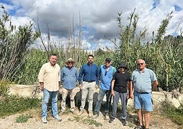 El PSOE exige a Moreno Bonilla que actúe de forma urgente para limpiar y restaurar el cauce del río Almanzora