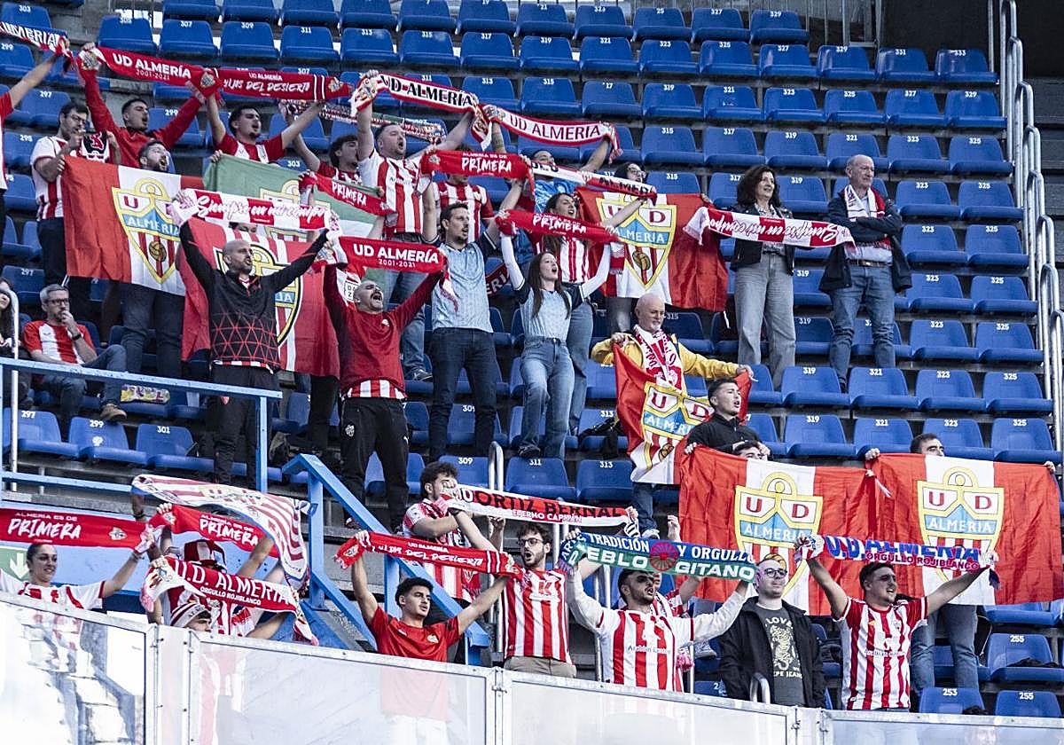 La afición almeriense tendrá la oportunidad de adquirir online las entradas para el Zaragoza.