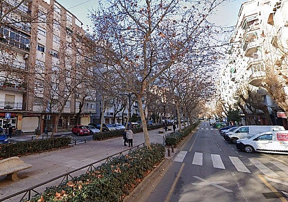 Avenida Don Bosco del Zaidín, donde se produjo el atropello.