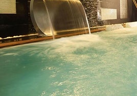 Imagen de archivo de un spa.