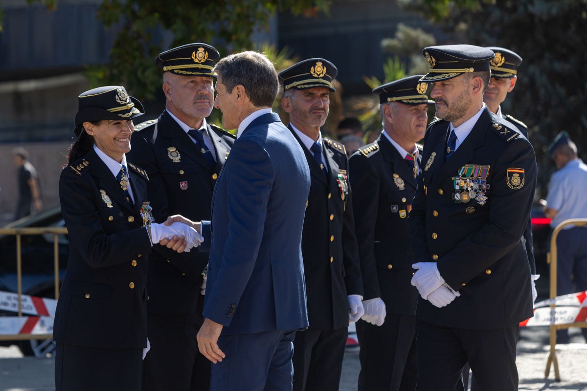 Las imágenes de la celebración del Patrón de la Policía en Granada