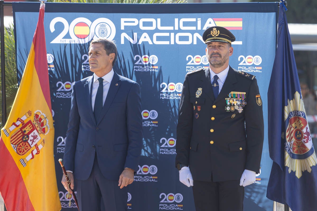 Las imágenes de la celebración del Patrón de la Policía en Granada