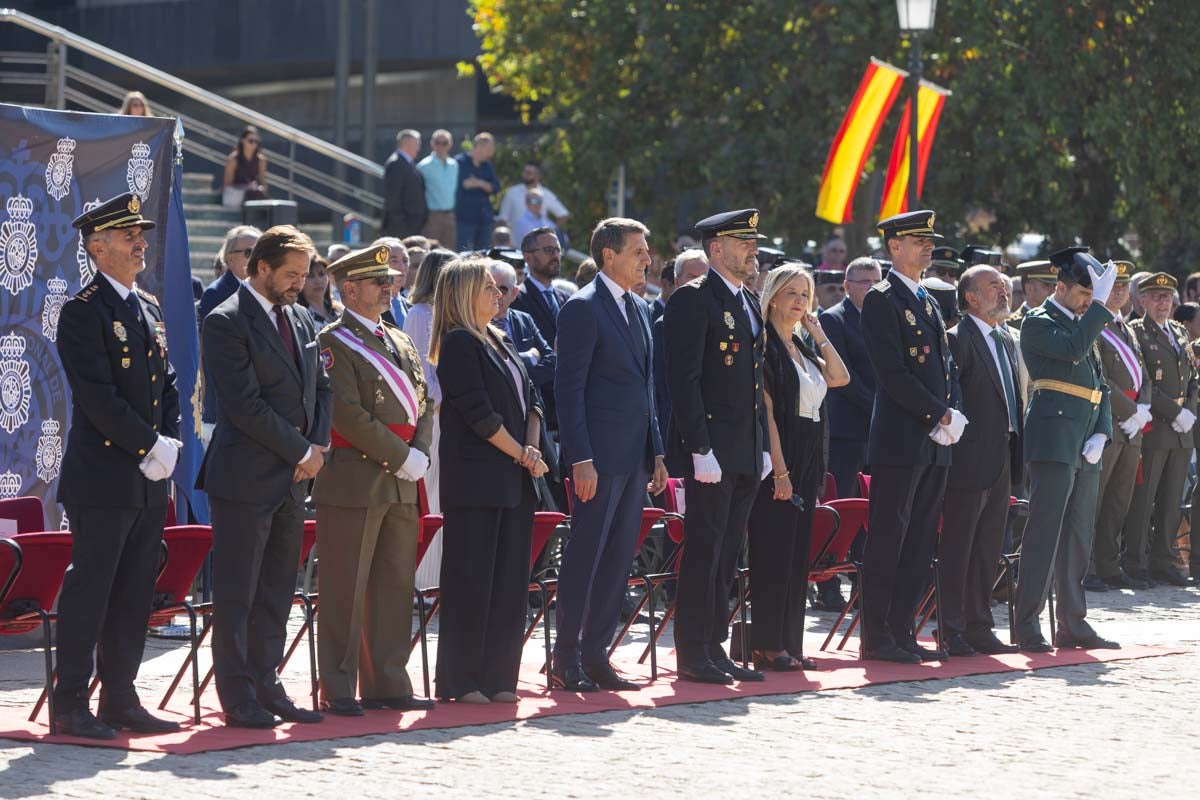Las imágenes de la celebración del Patrón de la Policía en Granada